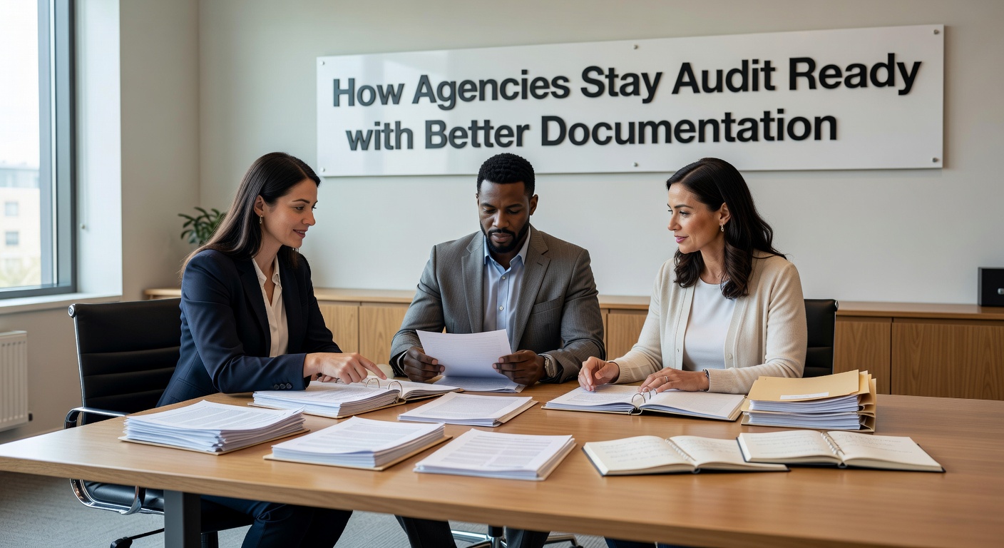 Learn practical strategies for maintaining audit-ready documentation in supervision agencies. Discover workflows and systems that ensure compliance.