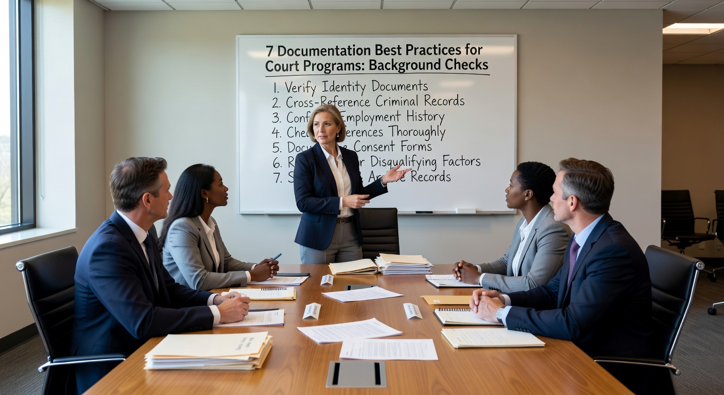 Learn 7 critical documentation mistakes agencies make with background checks and discover best practices for maintaining audit-ready compliance records.