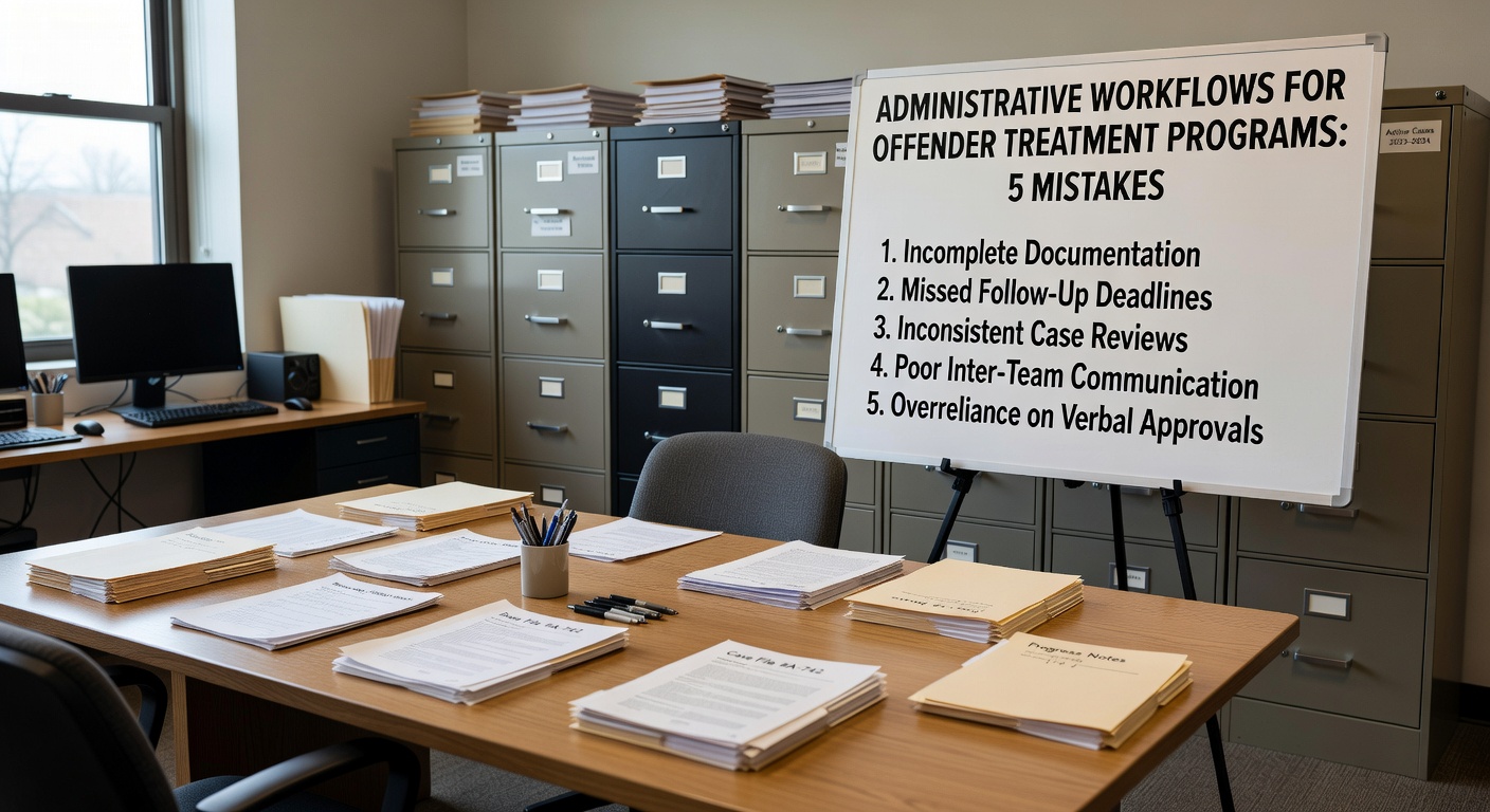 Learn how to avoid 5 common documentation mistakes that cause compliance failures in supervision agencies. Practical solutions for better workflows.