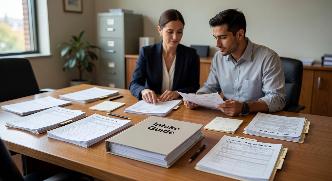 Learn how to streamline intake processes and reporting workflows for supervision programs with automated documentation, compliance tracking, and security protocols.