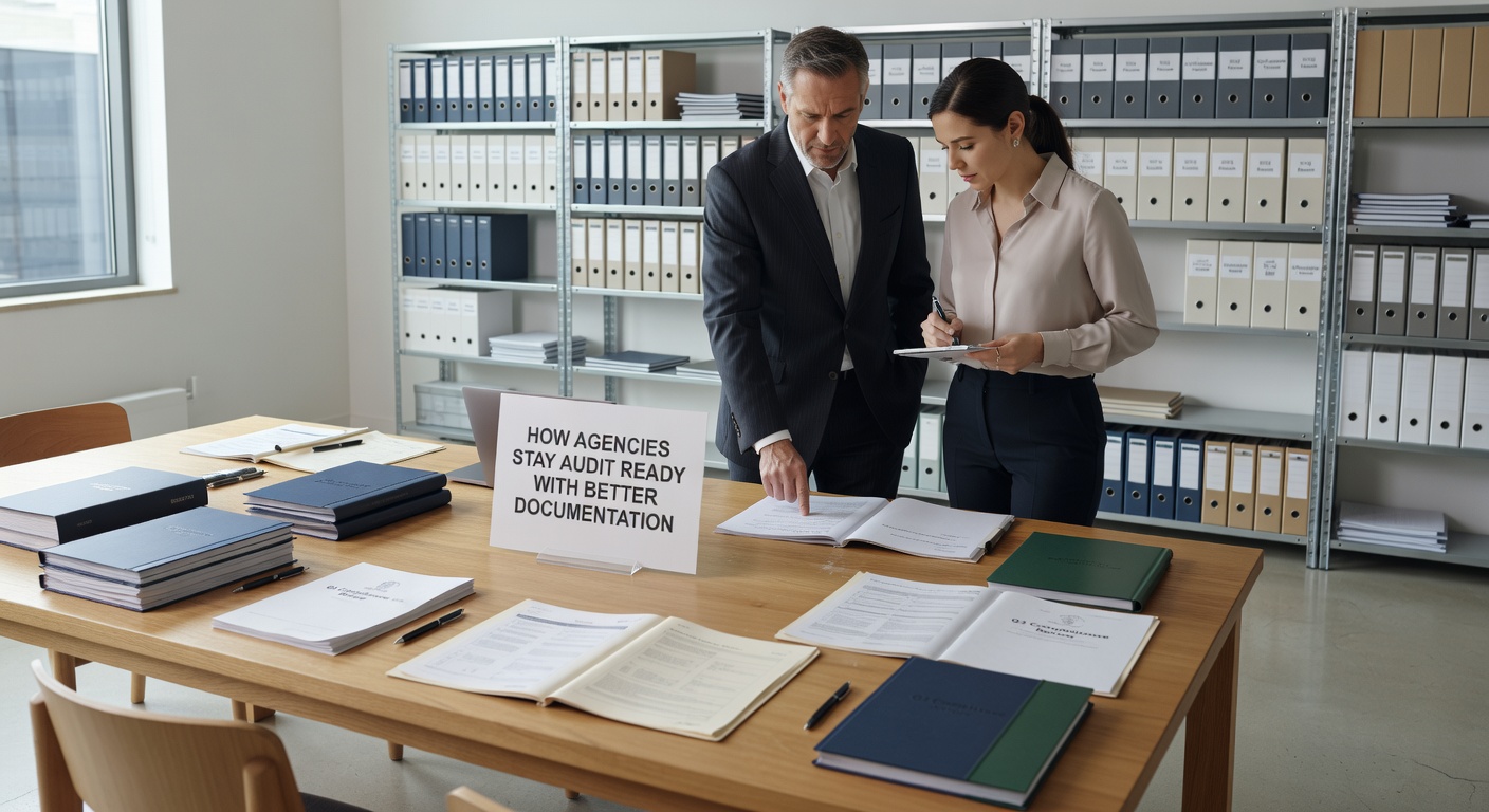 Learn practical strategies for maintaining audit-ready documentation year-round. Discover compliance tracking, file organization, and quality check processes.