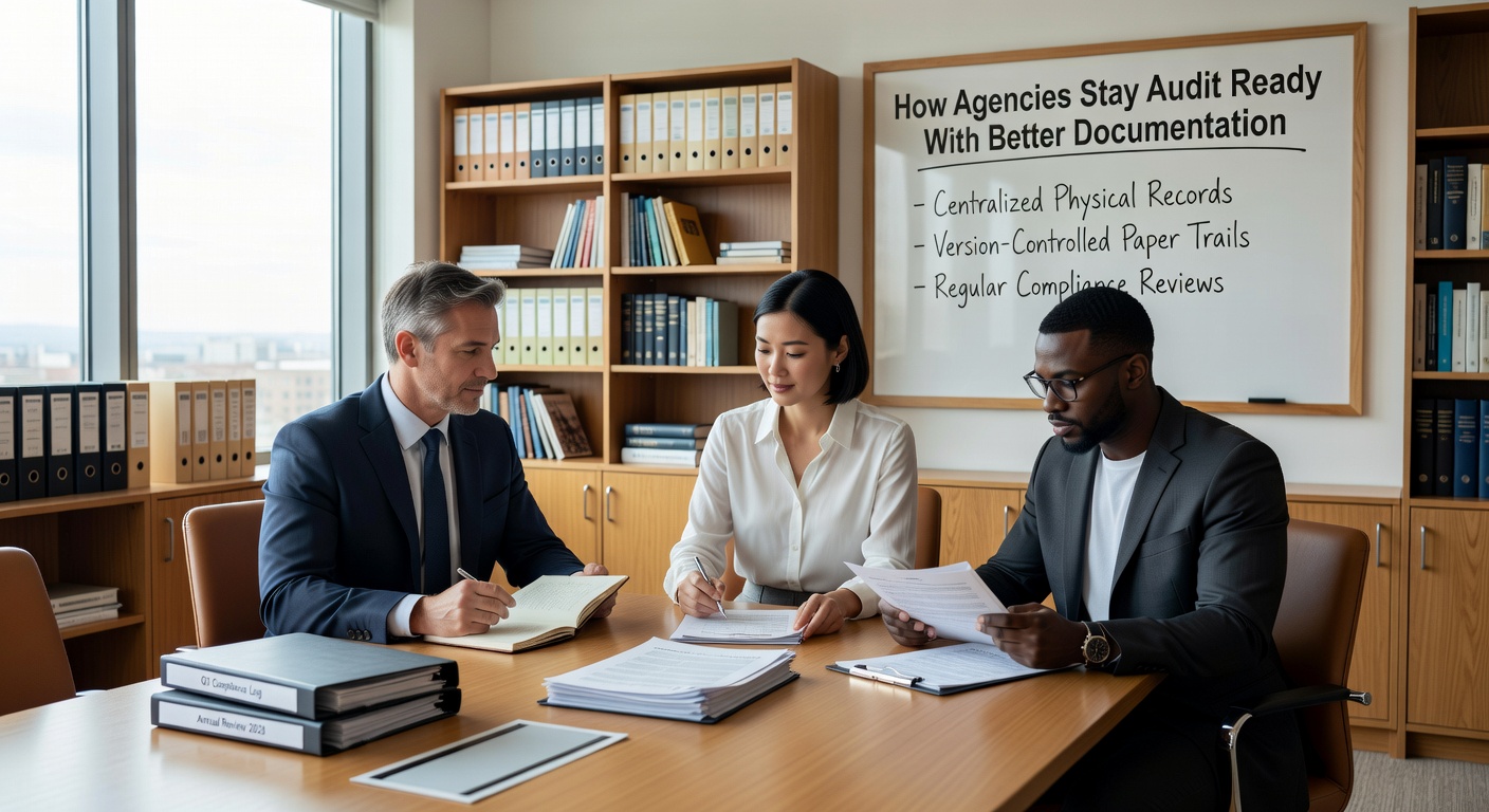 Learn systematic approaches for audit-ready documentation that satisfy compliance requirements while reducing administrative burden for agencies.
