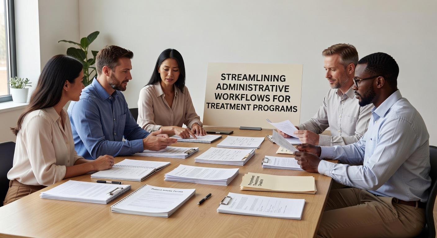 Learn how streamlined administrative workflows help treatment programs reduce paperwork burden while maintaining compliance and improving operational efficiency.