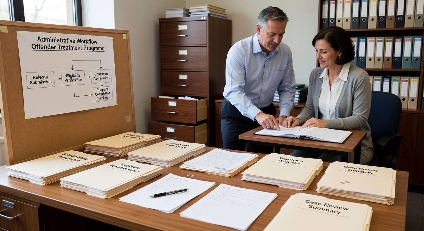 Streamline administrative workflows for treatment programs with standardized templates, clear role assignments, and effective compliance tracking systems.