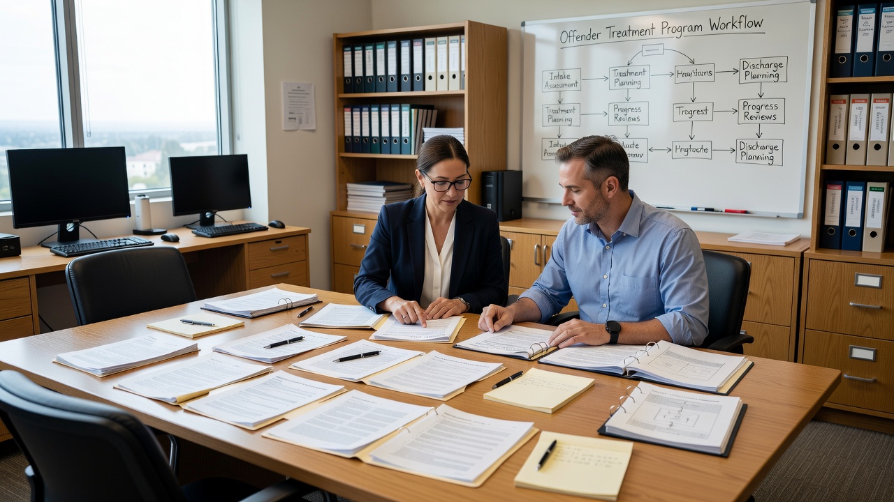 Learn how to build reliable administrative workflows for offender treatment programs — from documentation standards to audit-ready file reviews and billing.