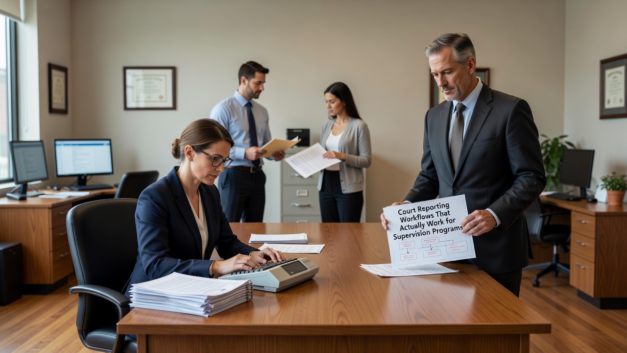 Learn how supervision agencies can improve reporting accuracy, reduce admin burden, and stay audit-ready with structured court reporting workflows.