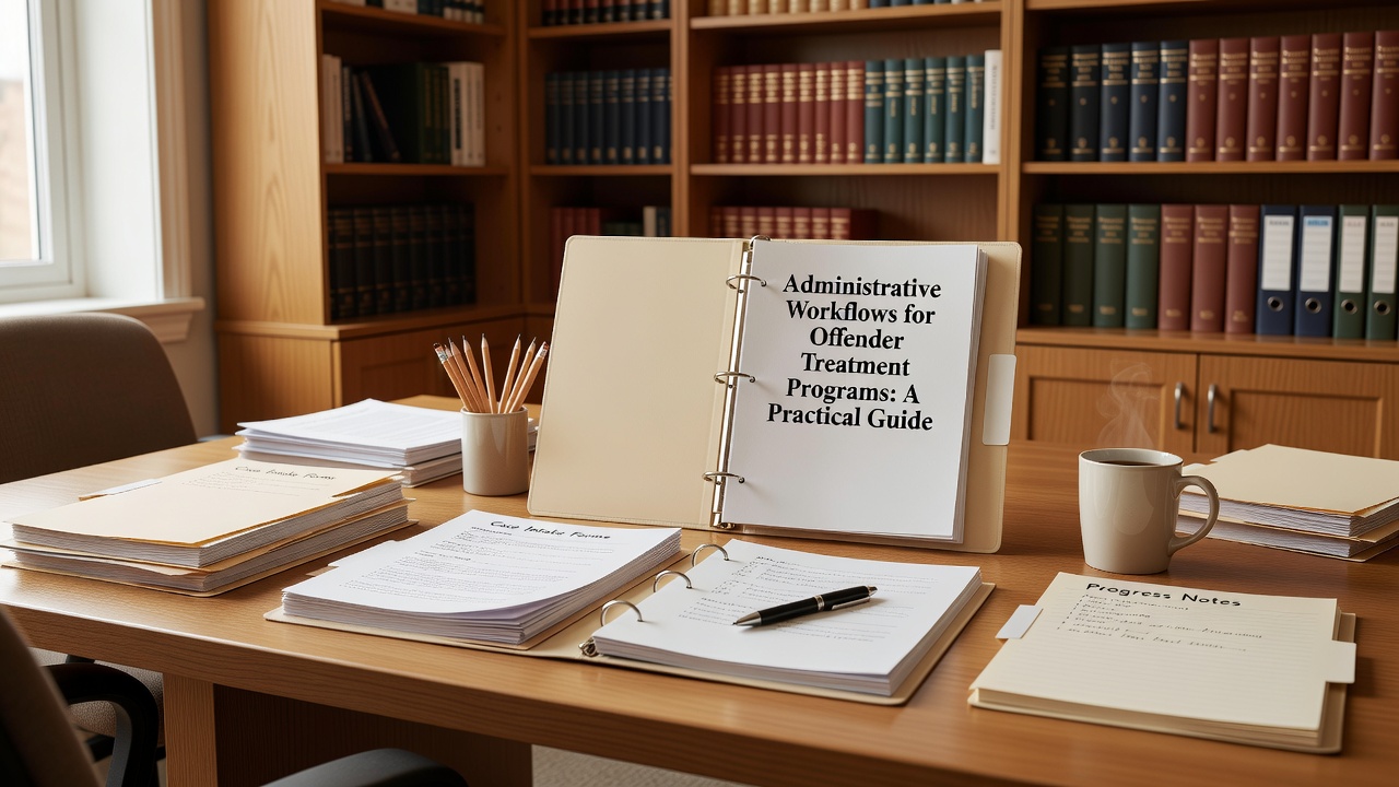 Learn how to improve administrative workflows for offender treatment programs with better documentation, compliance tracking, billing, and audit readiness practices.
