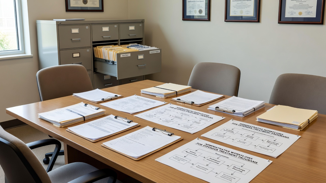 Learn how to improve administrative workflows for offender treatment programs with better documentation, audit readiness, and reporting practices.