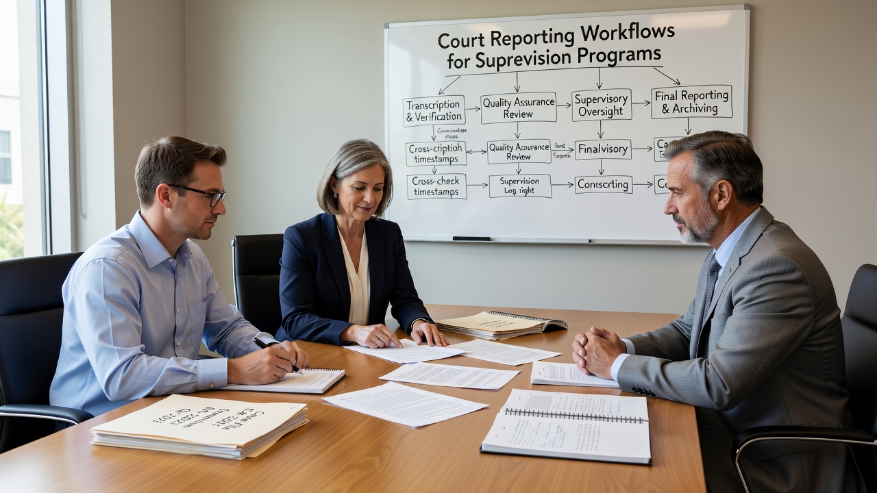 Learn how to build court reporting workflows that reduce admin burden, improve documentation accuracy, and keep supervision programs audit-ready.