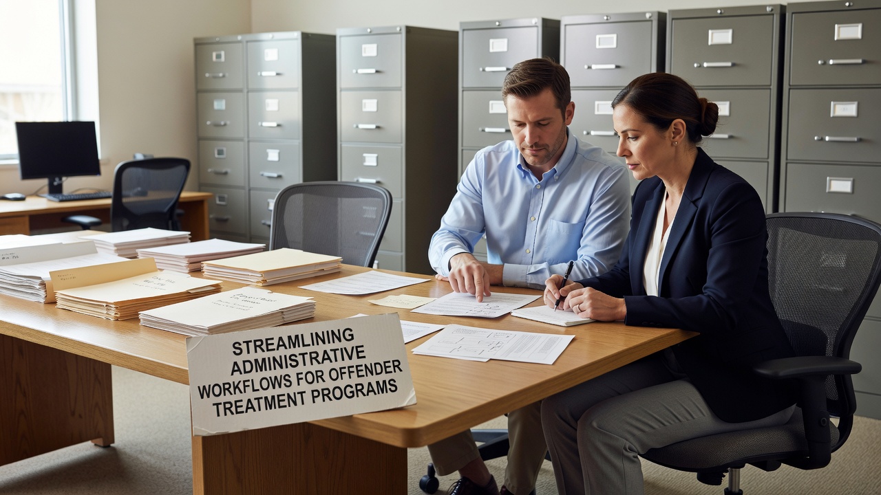 Learn how to improve administrative workflows for offender treatment programs with better documentation, billing reviews, and compliance tracking practices.