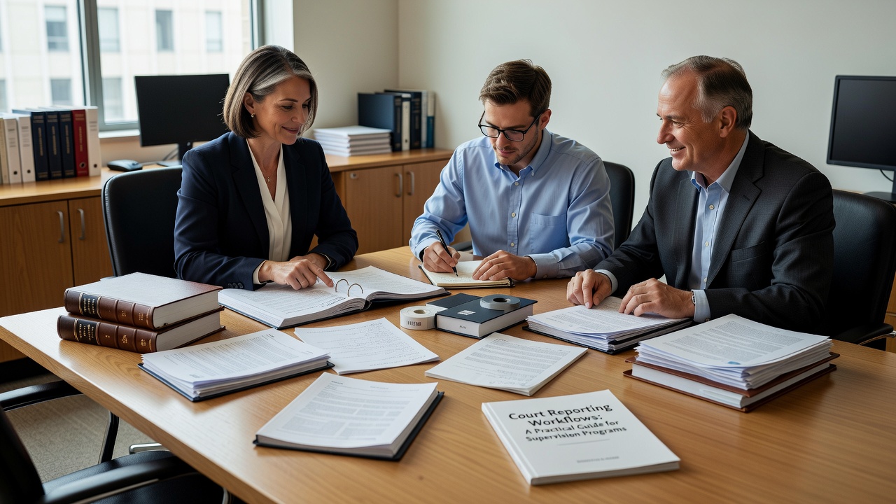 Learn how to strengthen court reporting workflows for supervision programs with practical documentation tips, file standards, and billing alignment strategies.