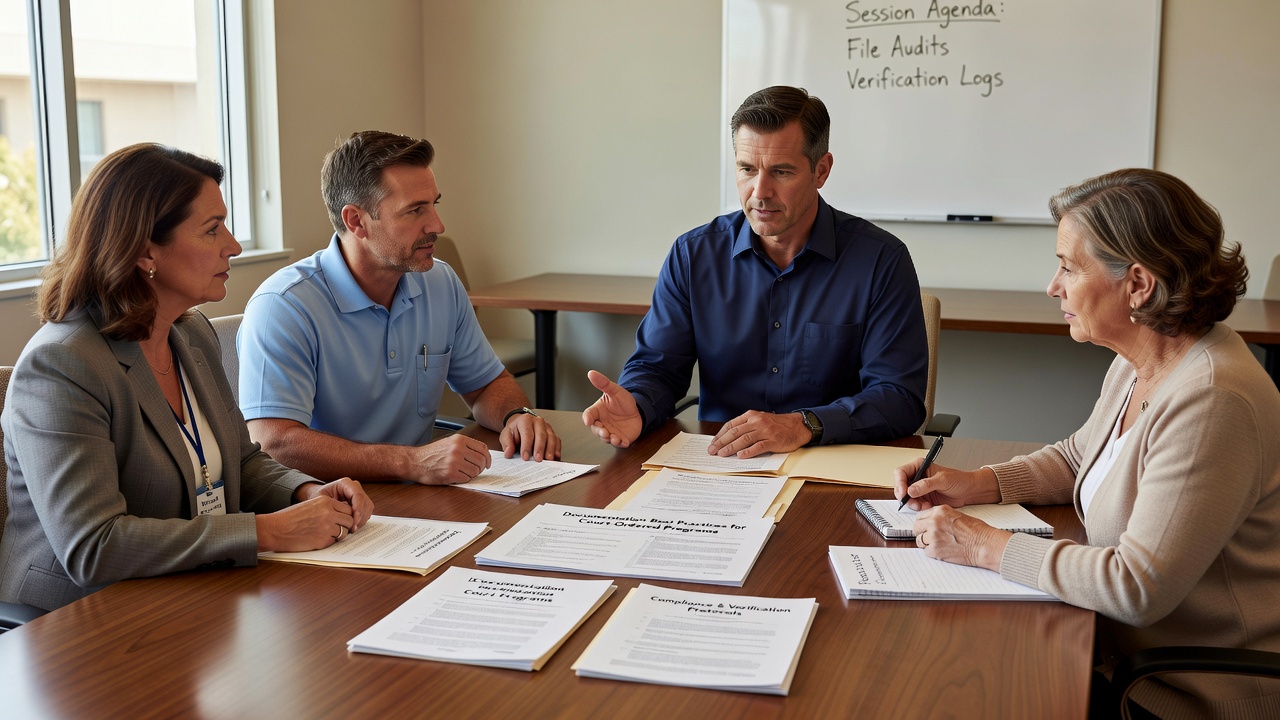 Learn documentation best practices for regulated supervision programs — intake records, case notes, noncompliance tracking, audit readiness, and billing workflows.