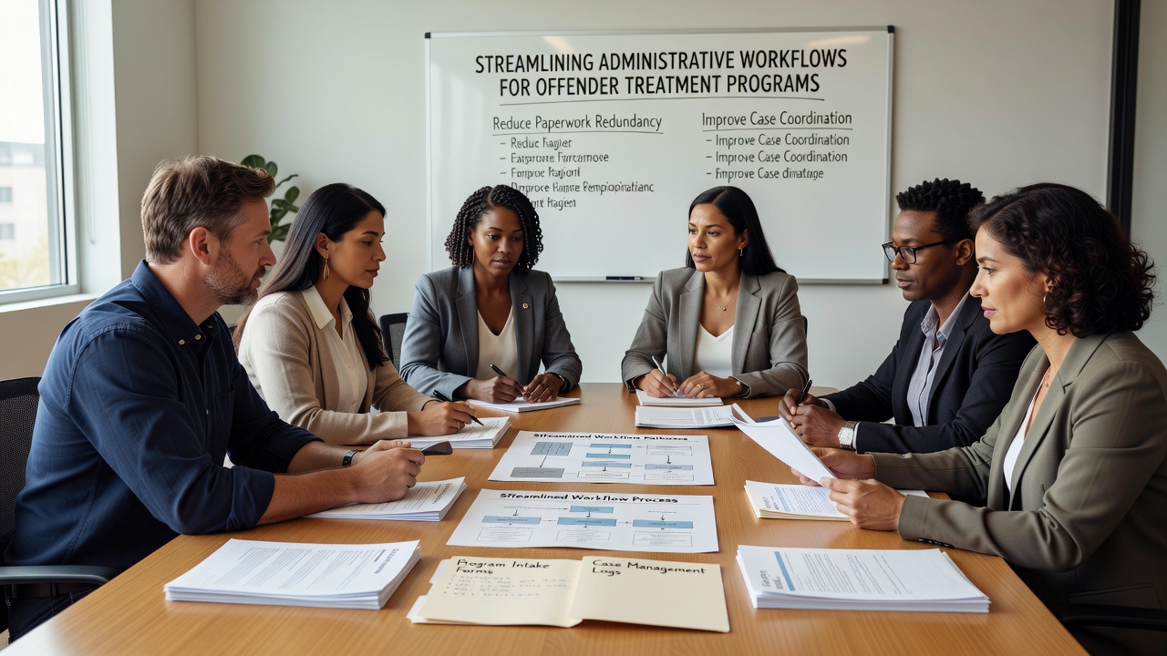 Learn how to improve administrative workflows for offender treatment programs, reduce documentation errors, and stay audit-ready with better processes.
